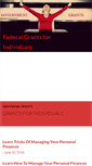 Mobile Screenshot of federal-grantsforindividuals.com